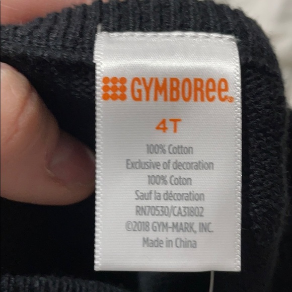 Gymboree 4t black snowflake sweater dress NWT - Picture 9 of 9